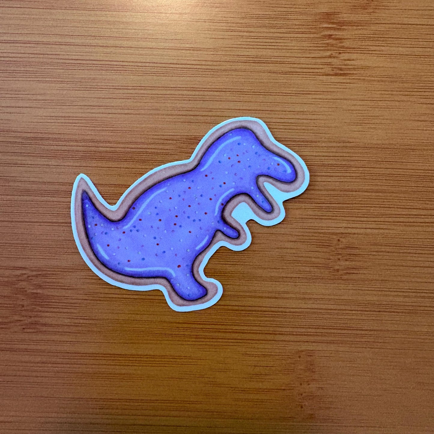 animal cookies 2 ct sticker pack durable glossy durable vinyl laptop water bottle decal