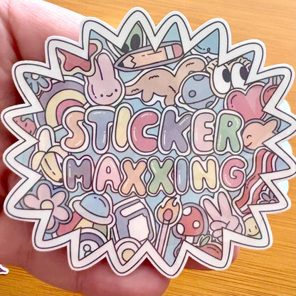STICKER ADDICT sticker pack glossy vinyl laptop water bottle decal