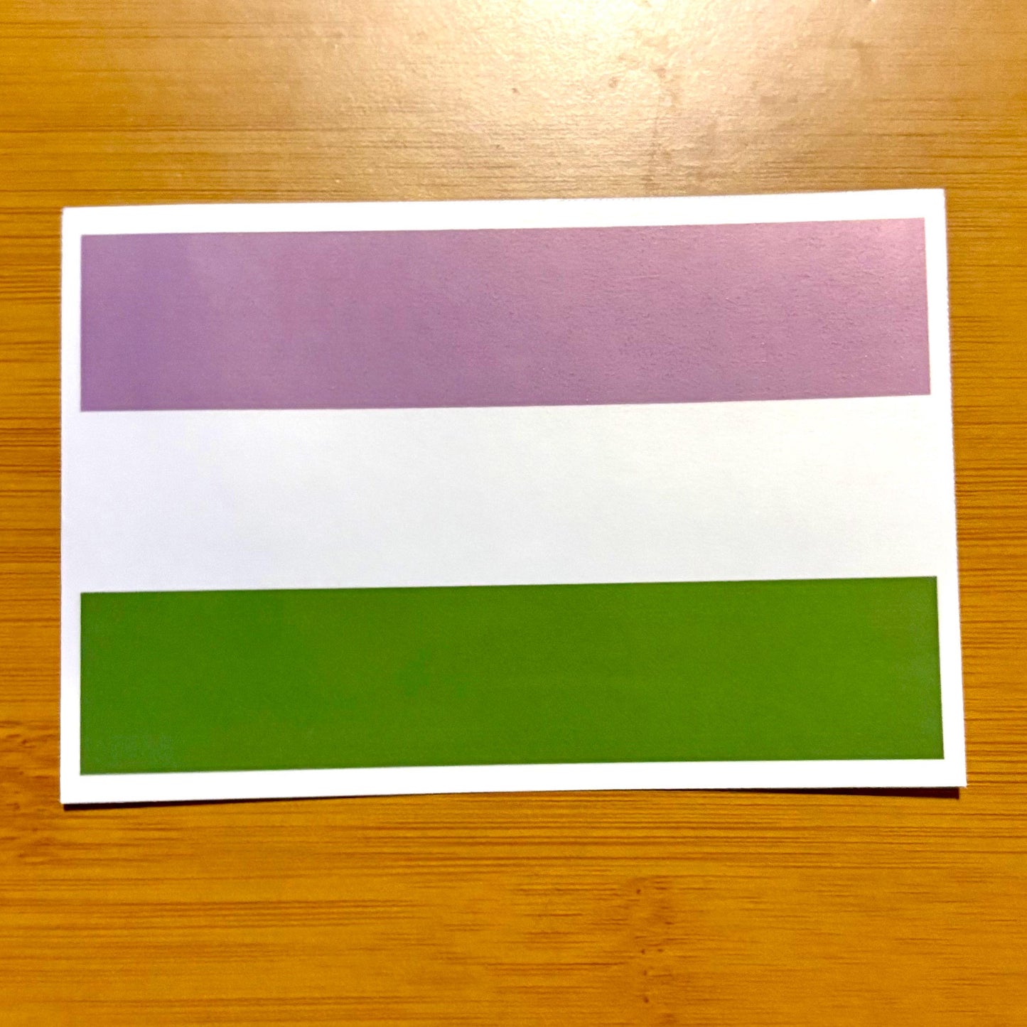 5 inch pride flag waterproof vinyl sticker glossy laptop water bottle decal