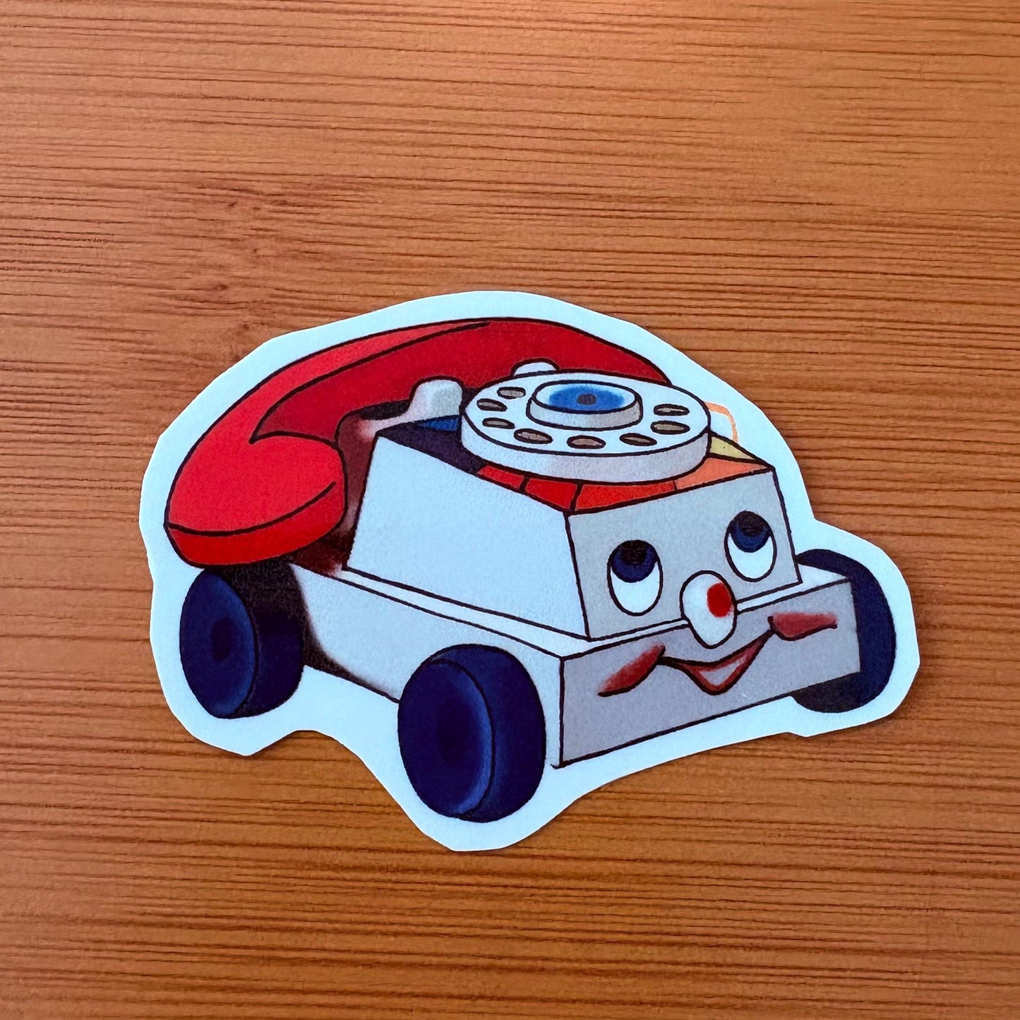 Retro Toy Stickers (9 Pack), Glossy Vinyl Decals for Laptops, Water Bottles