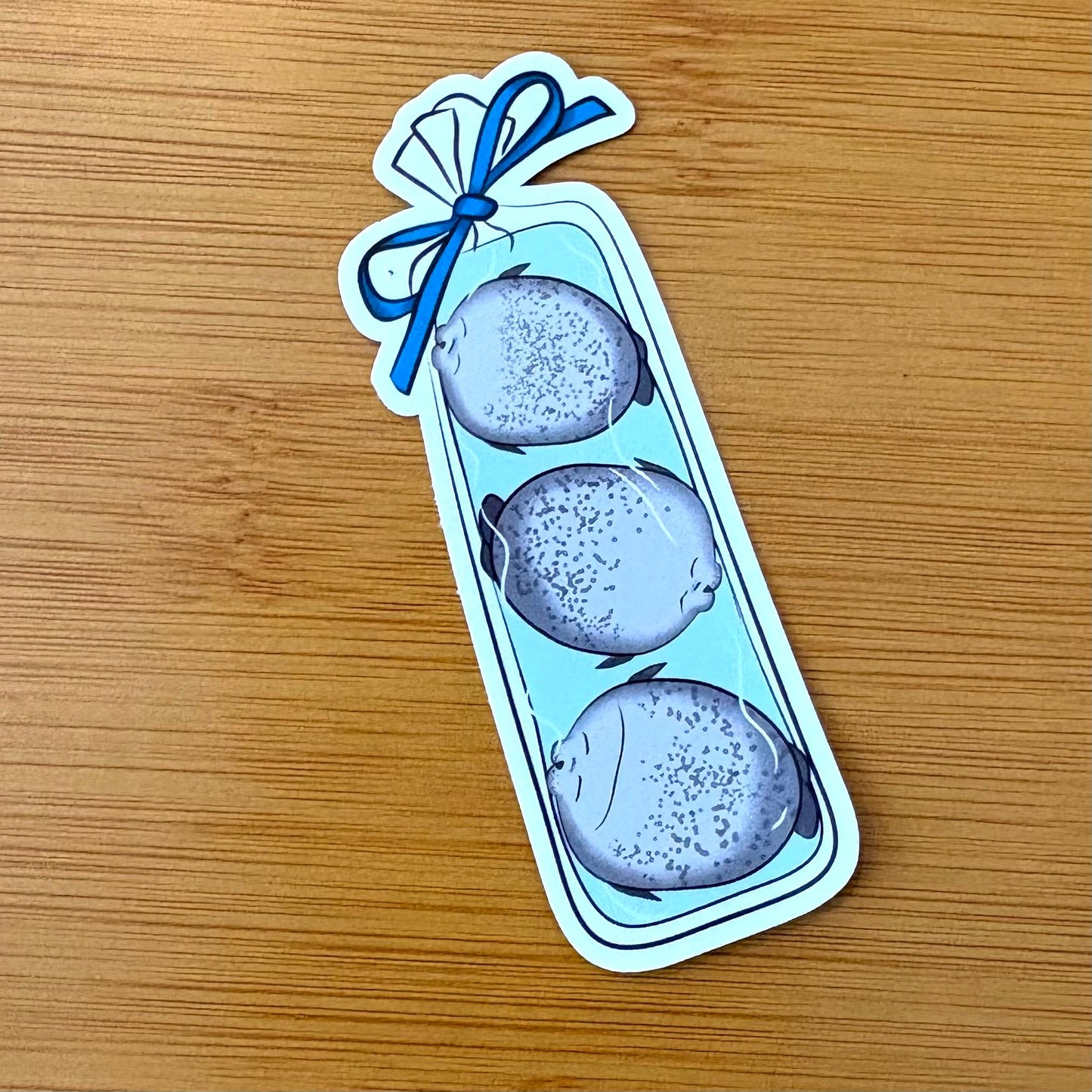 Seal cookies 3” glossy vinyl laptop water bottle sticker decal