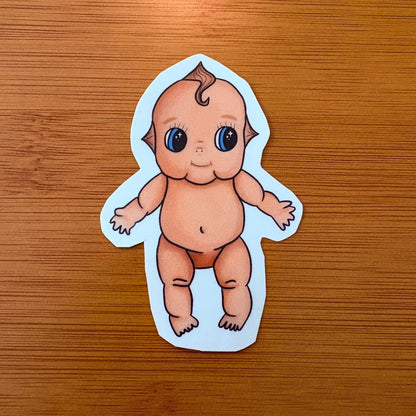 Retro Toy Stickers (9 Pack), Glossy Vinyl Decals for Laptops, Water Bottles
