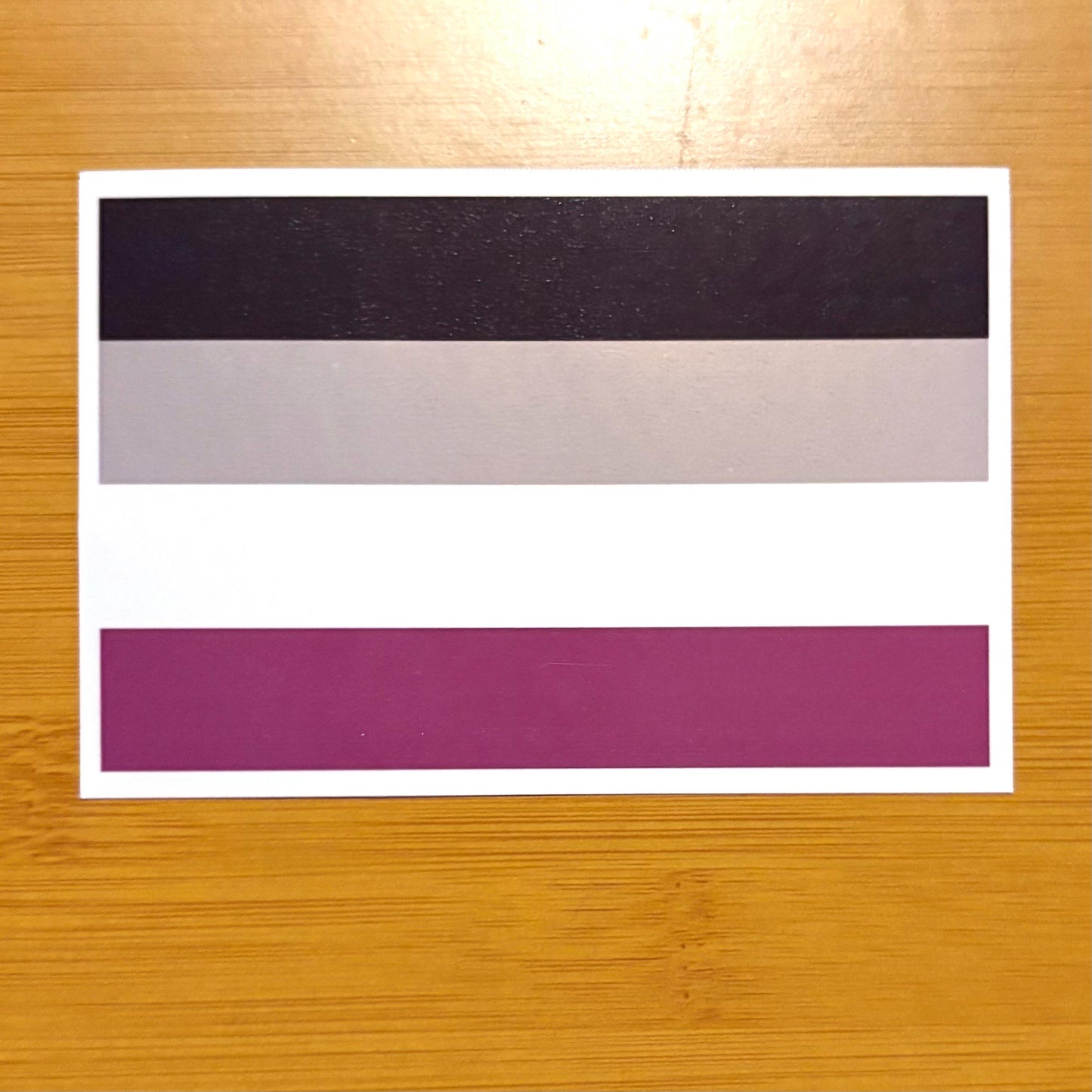 5 inch pride flag waterproof vinyl sticker glossy laptop water bottle decal