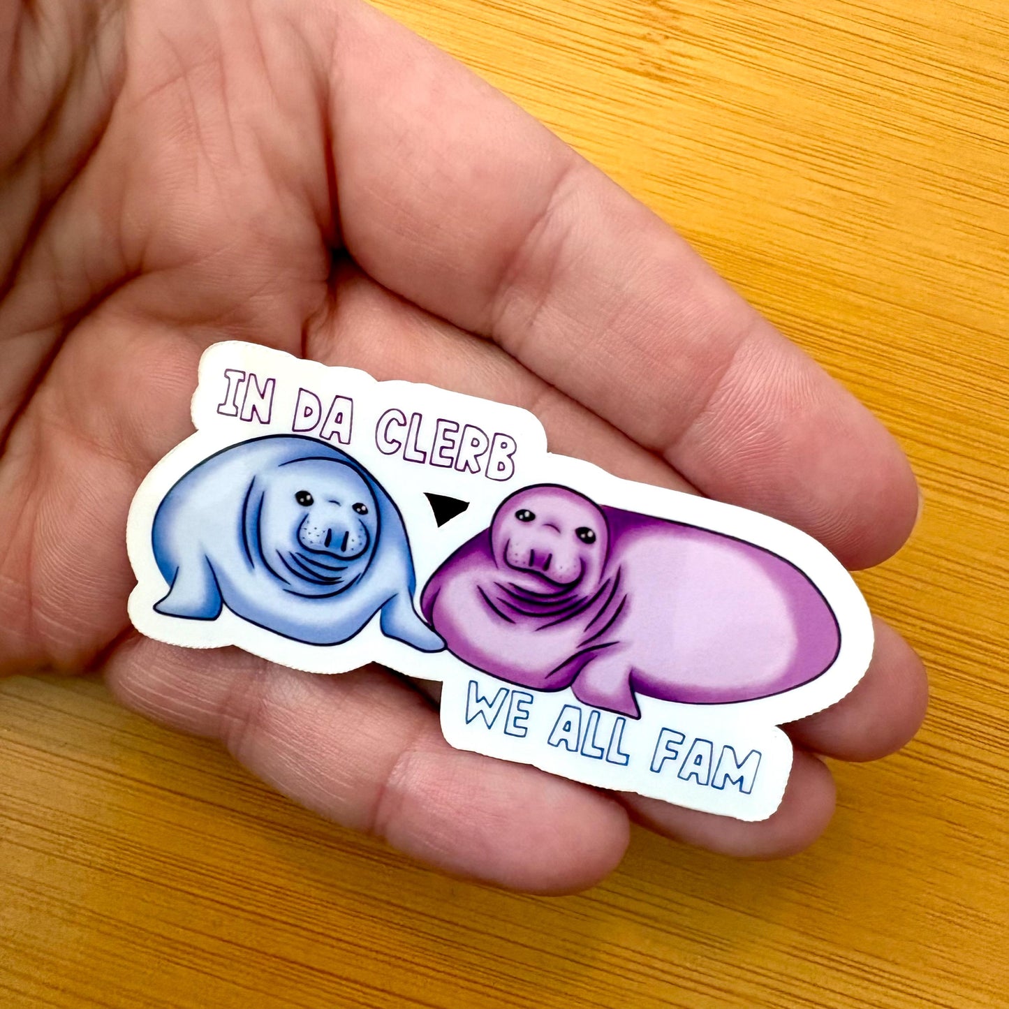 seal party 5 sticker pack glossy vinyl laptop water bottle decal