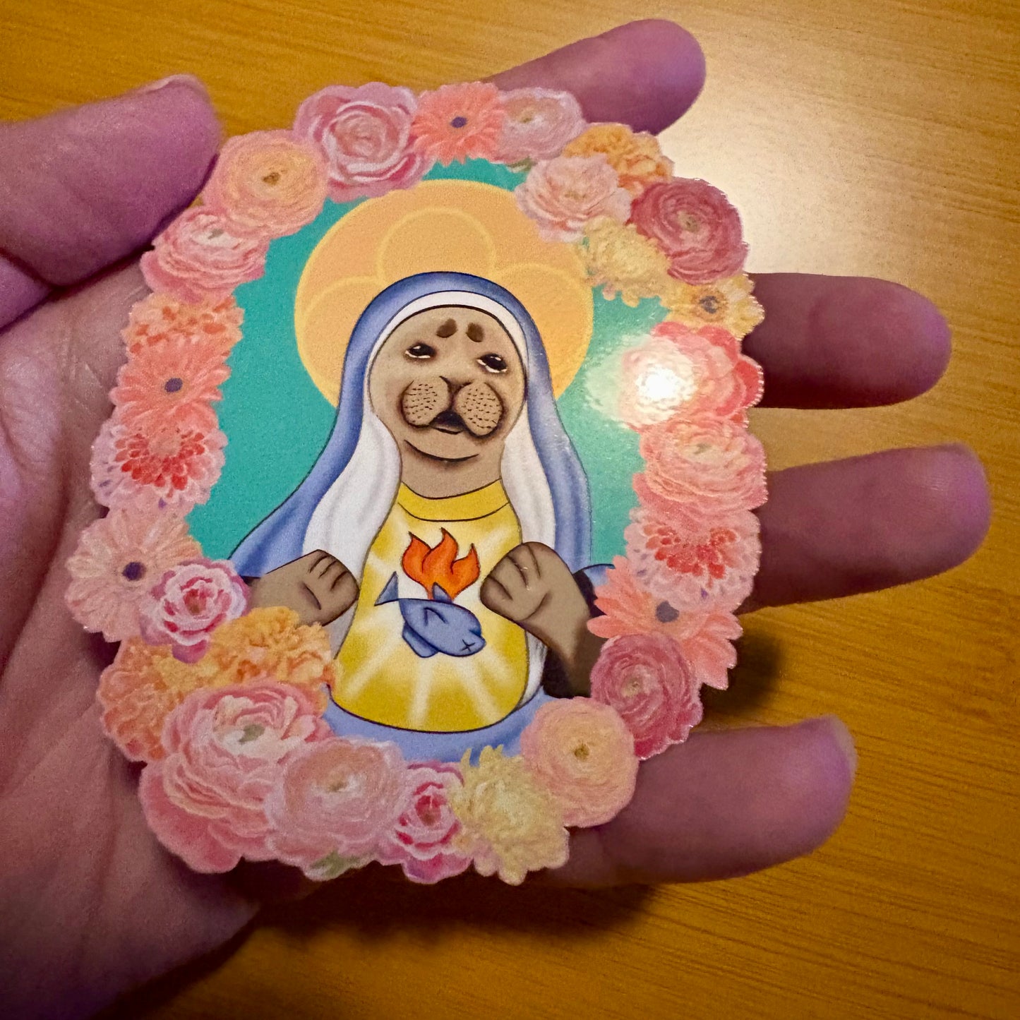 Saint Niko the Chud waterproof vinyl sticker