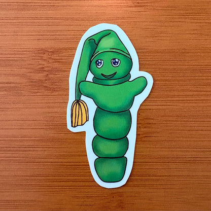 Retro Toy Stickers (9 Pack), Glossy Vinyl Decals for Laptops, Water Bottles