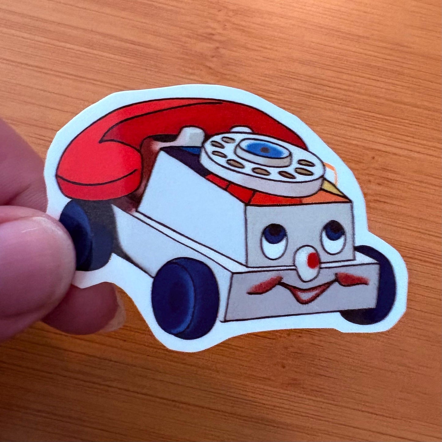 Retro Toy Stickers (9 Pack), Glossy Vinyl Decals for Laptops, Water Bottles