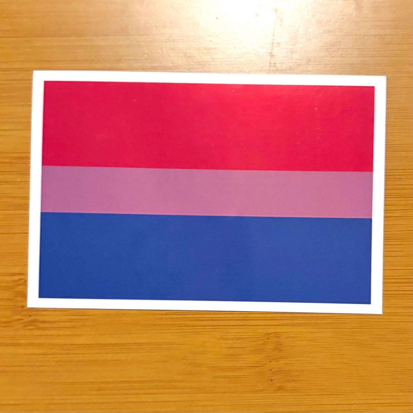 5 inch pride flag waterproof vinyl sticker glossy laptop water bottle decal