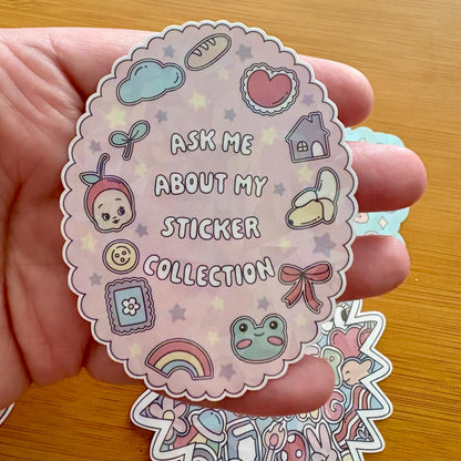 STICKER ADDICT sticker pack glossy vinyl laptop water bottle decal