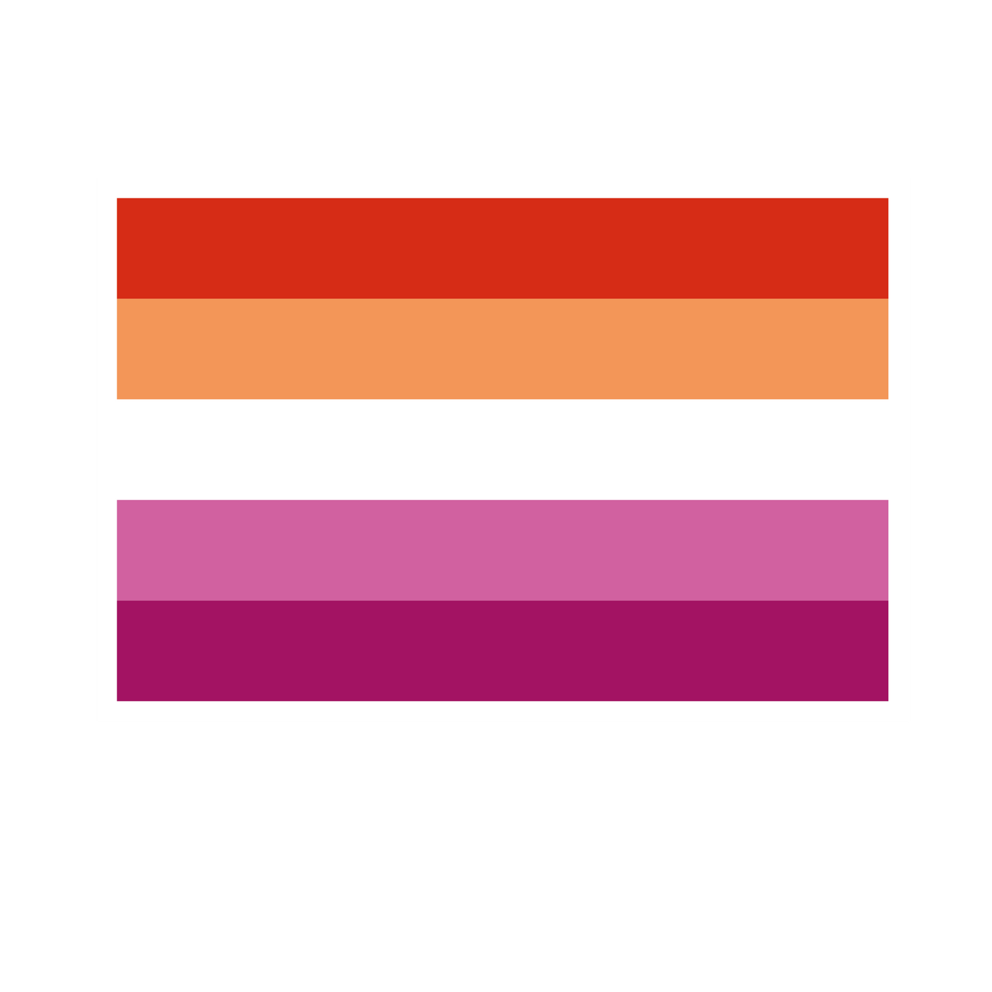 5 inch pride flag waterproof vinyl sticker glossy laptop water bottle decal