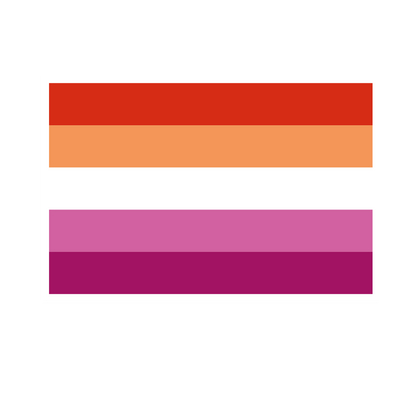 5 inch pride flag waterproof vinyl sticker glossy laptop water bottle decal