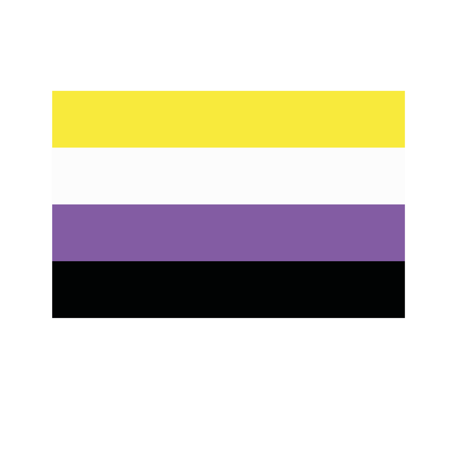 5 inch pride flag waterproof vinyl sticker glossy laptop water bottle decal