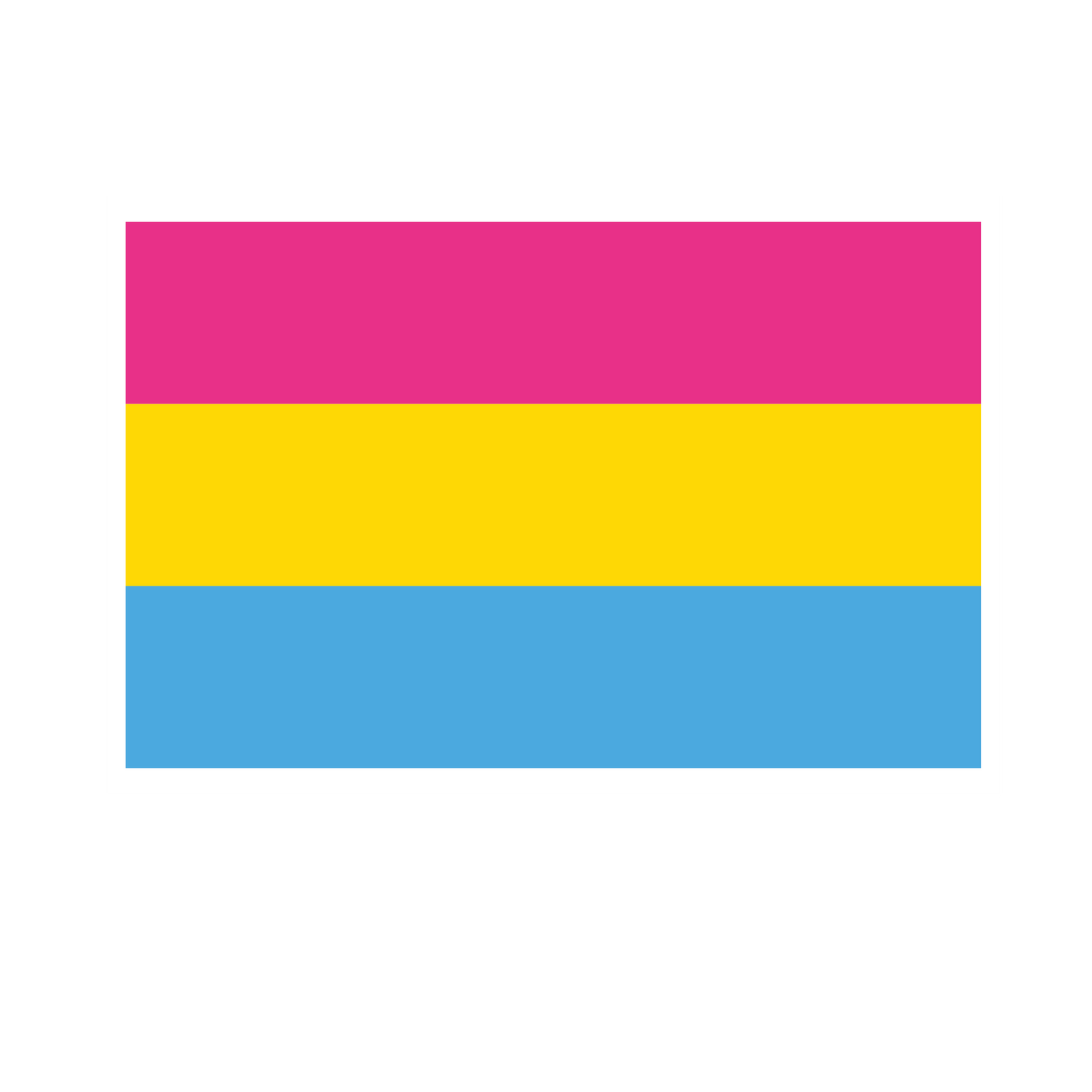 5 inch pride flag waterproof vinyl sticker glossy laptop water bottle decal