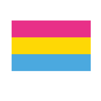 5 inch pride flag waterproof vinyl sticker glossy laptop water bottle decal